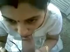 Engulfing my shlong is a habit of my busty Desi sex pal.